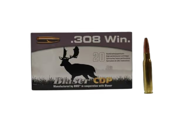 Karabinsko Blaser kal.308 Win. CDP 165grs./10.7g.