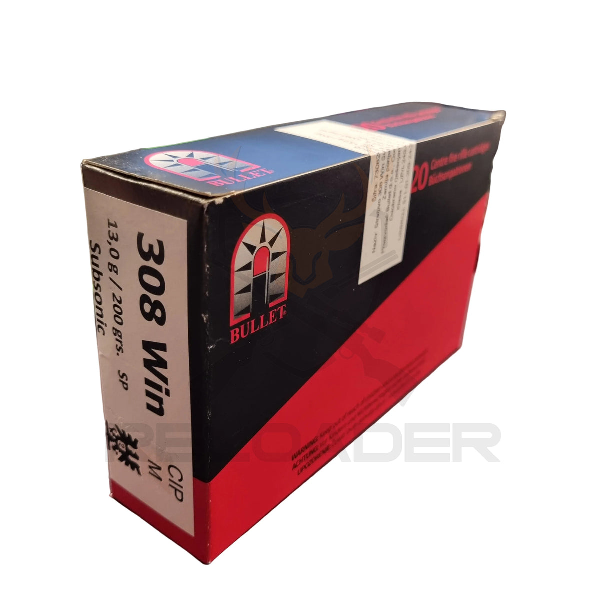 Karabinsko Bullet kal.308 Win. Subsonic 200grs./13g.