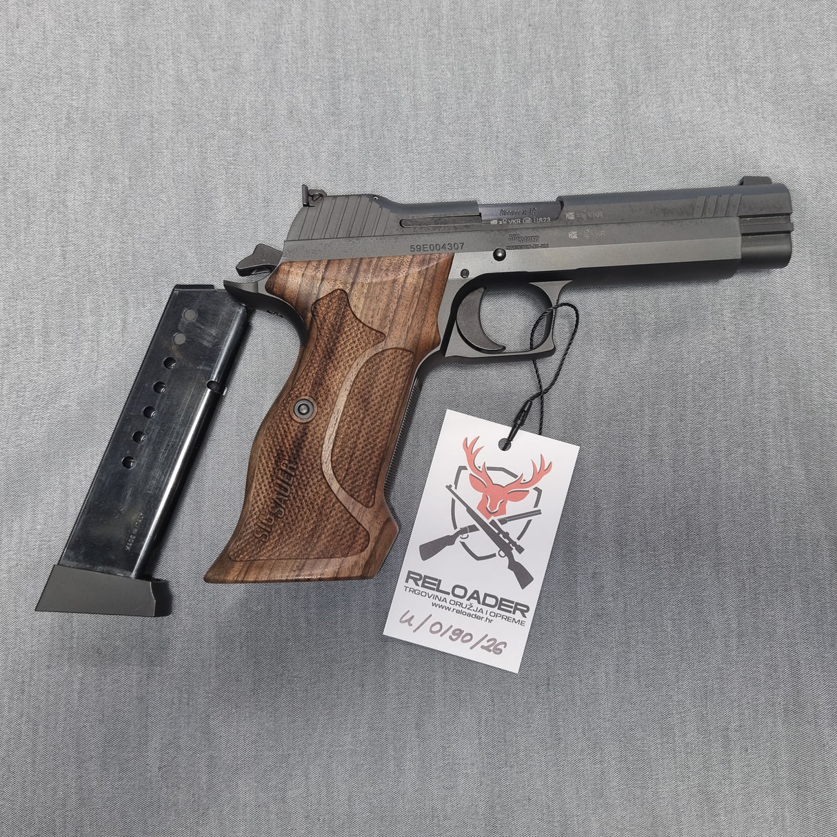 Sig Sauer P210 kal. 9x19 (U/0190/26)