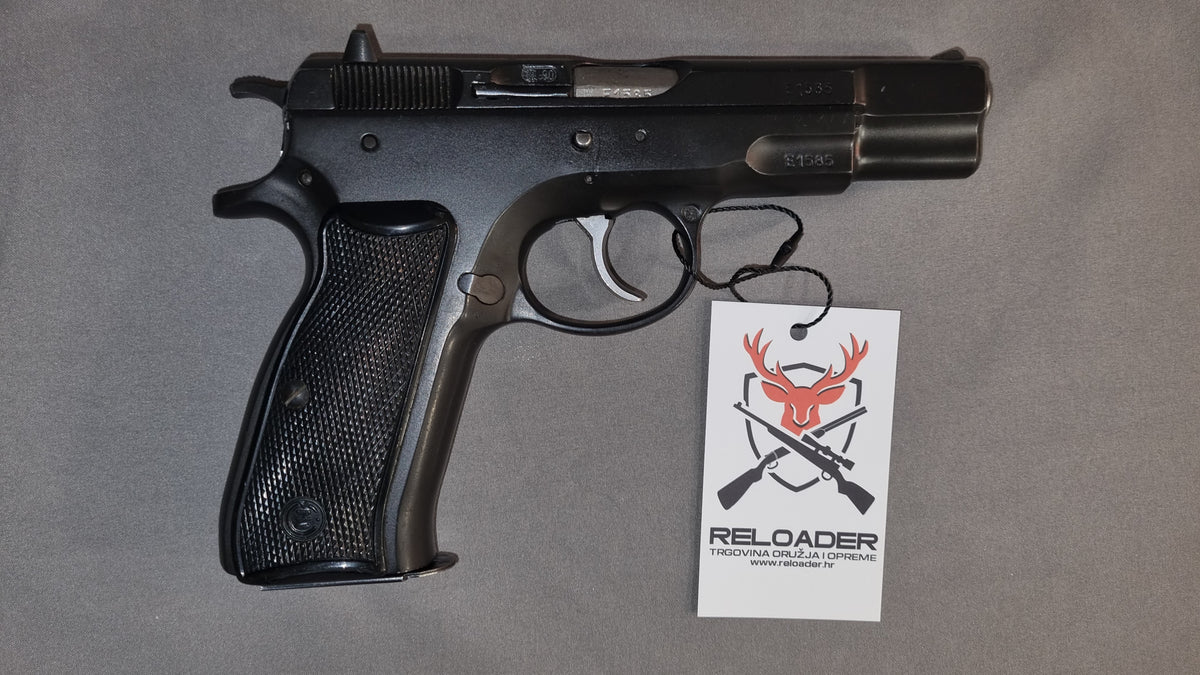Pištolj Češka Zbrojovka M75 kal.9x19 (U/0223/26)