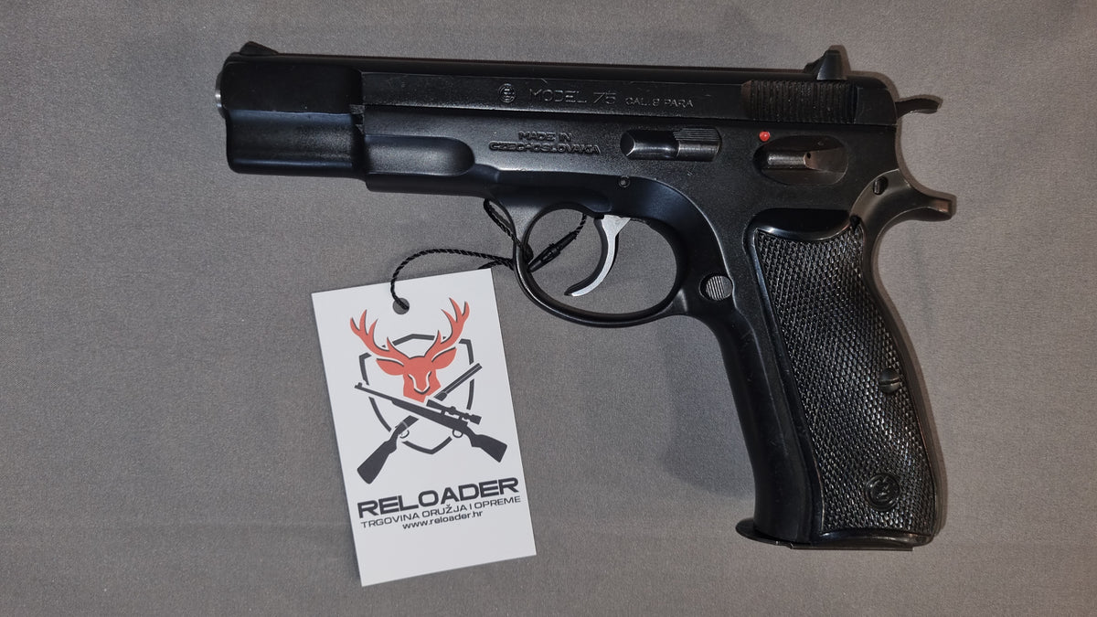 Pištolj Češka Zbrojovka M75 kal.9x19 (U/0223/26)