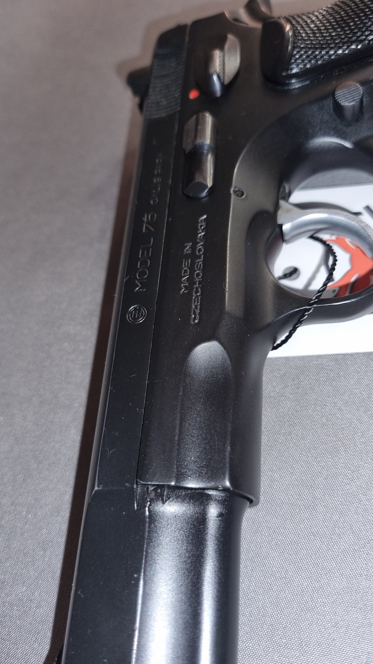 Pištolj Češka Zbrojovka M75 kal.9x19 (U/0223/26)