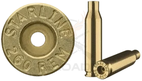 Čahura Starline kal.260 Rem., mesingana LRP