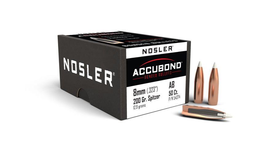 Zrno Nosler kal.8mm/.323 Accubond 200grs. 50 kom