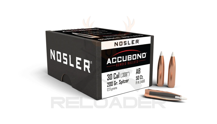 Zrno Nosler kal.30 Accubond 200grs. 50 kom.