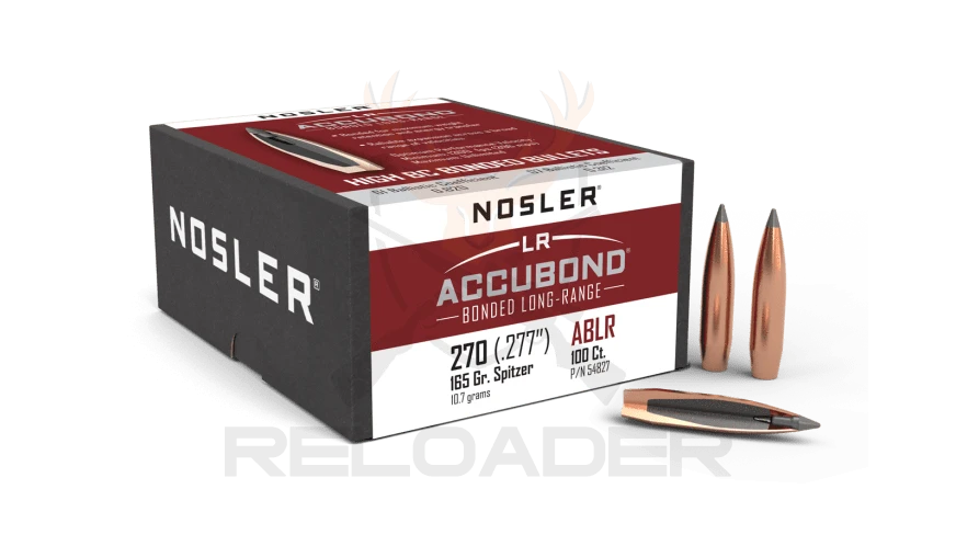 Zrno Nosler kal.270 Accubond Long Range 165grs. 100 kom.