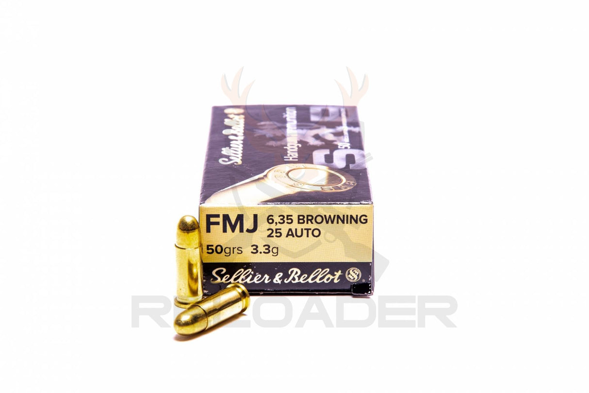 Pištoljsko S&B kal.6.35 Browning FMJ 3.3g.