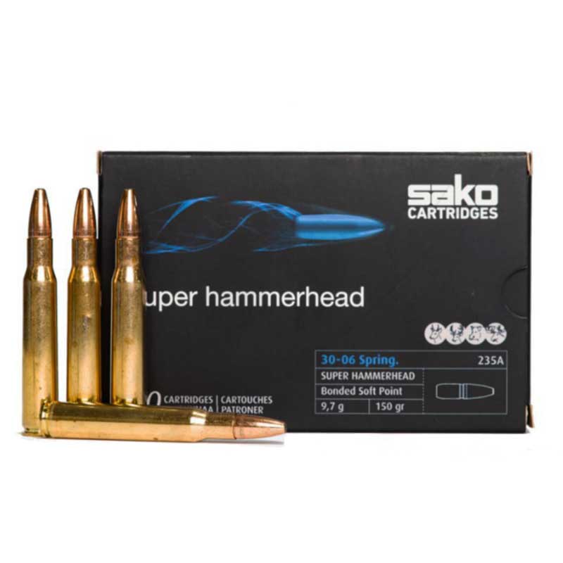 Karabinsko Sako kal.30-06 Super Hammerhead 150grs./9.7g.