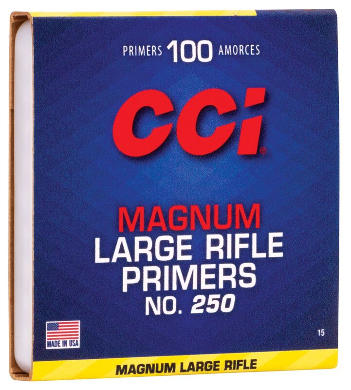 Kapisla CCI 250 Large Rifle Magnum (100 kom)