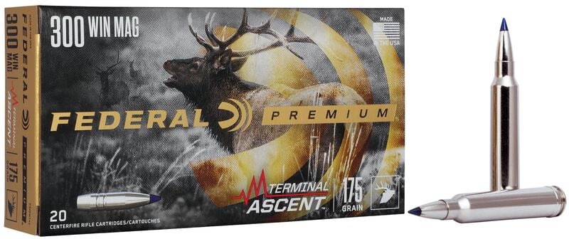 Karabinsko Federal kal.300 Win. Mag. Terminal Ascent 175grs.
