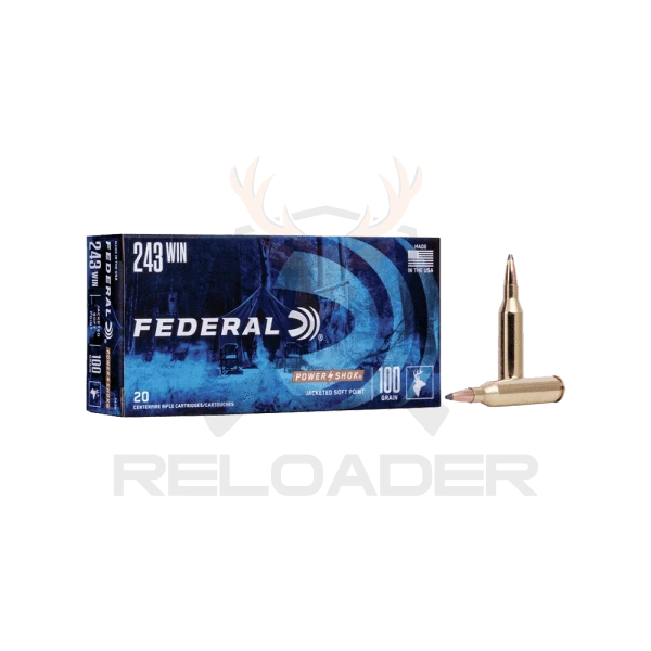 Karabinsko Federal kal.243 Win. SP Power Shok 100gr./6.5g.