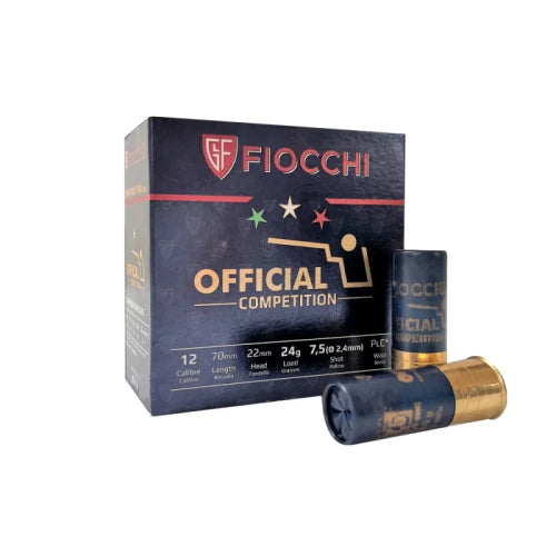 Sačmeno Fiocchi 12/70/7.5 Official T3 TRAP 24g.