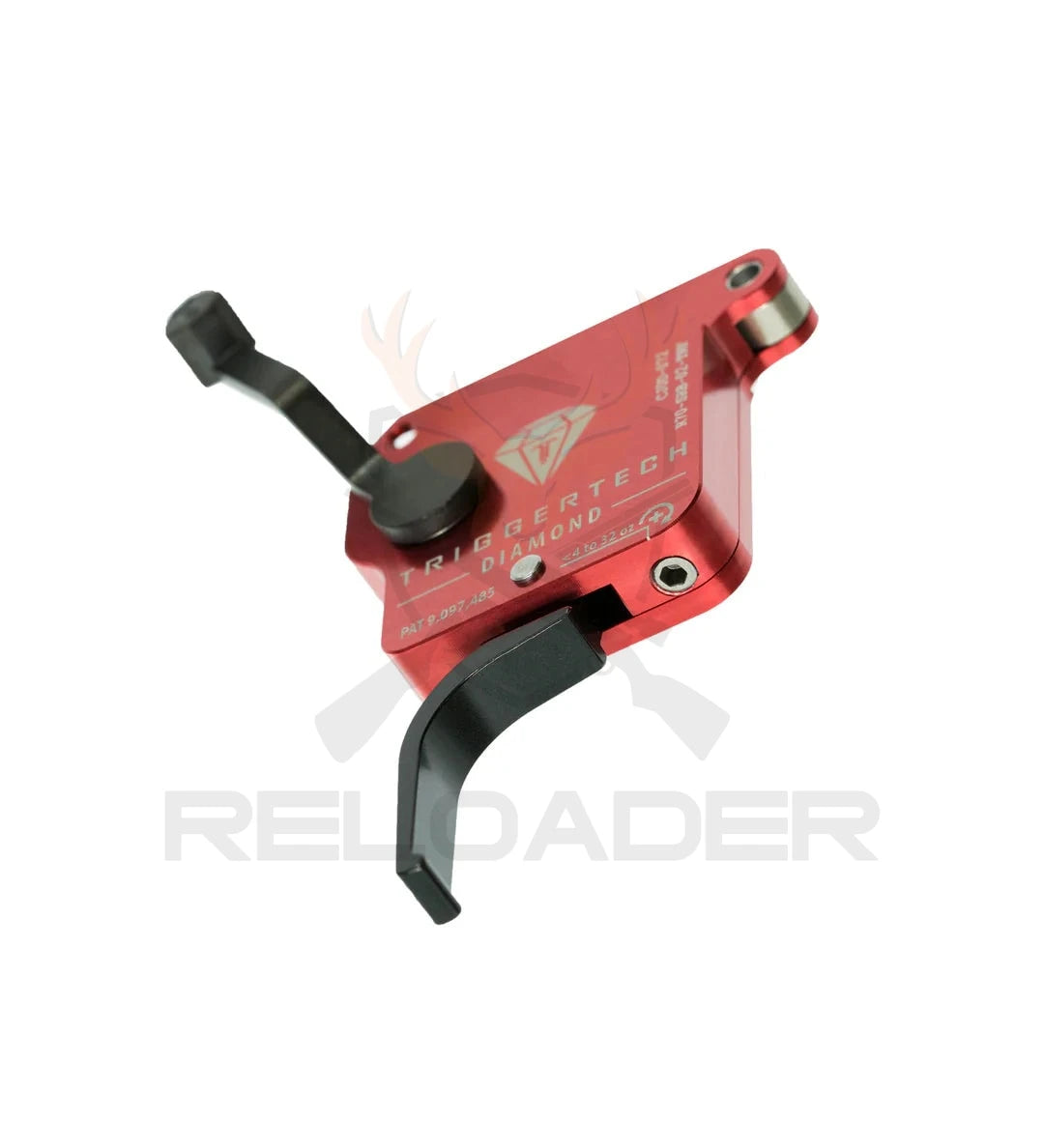 Triggertech okidač za Remington 700 Diamond, crveni, desni, ravni