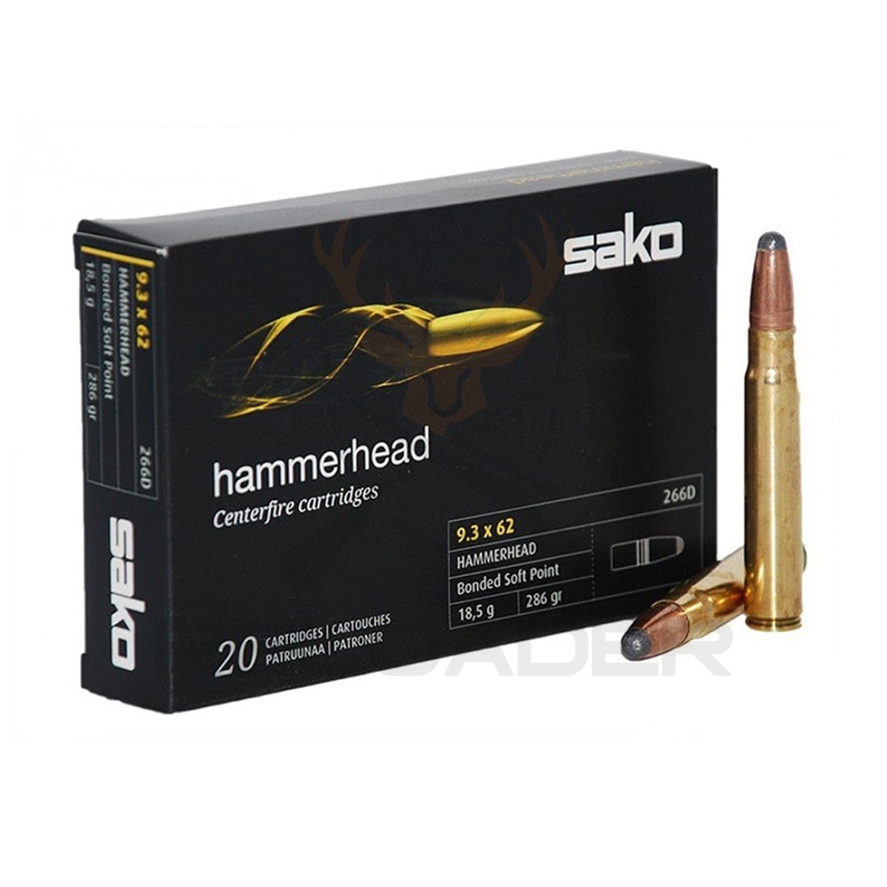 Karabinsko Sako kal.9.3x62 Hammerhead 18.5g.