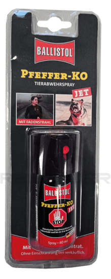 Ballistol Pepper Spray KO-JET 40ml blister pack