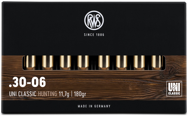 Karabinsko RWS kal.30-06 UNI Classic 180grs./11.7g.