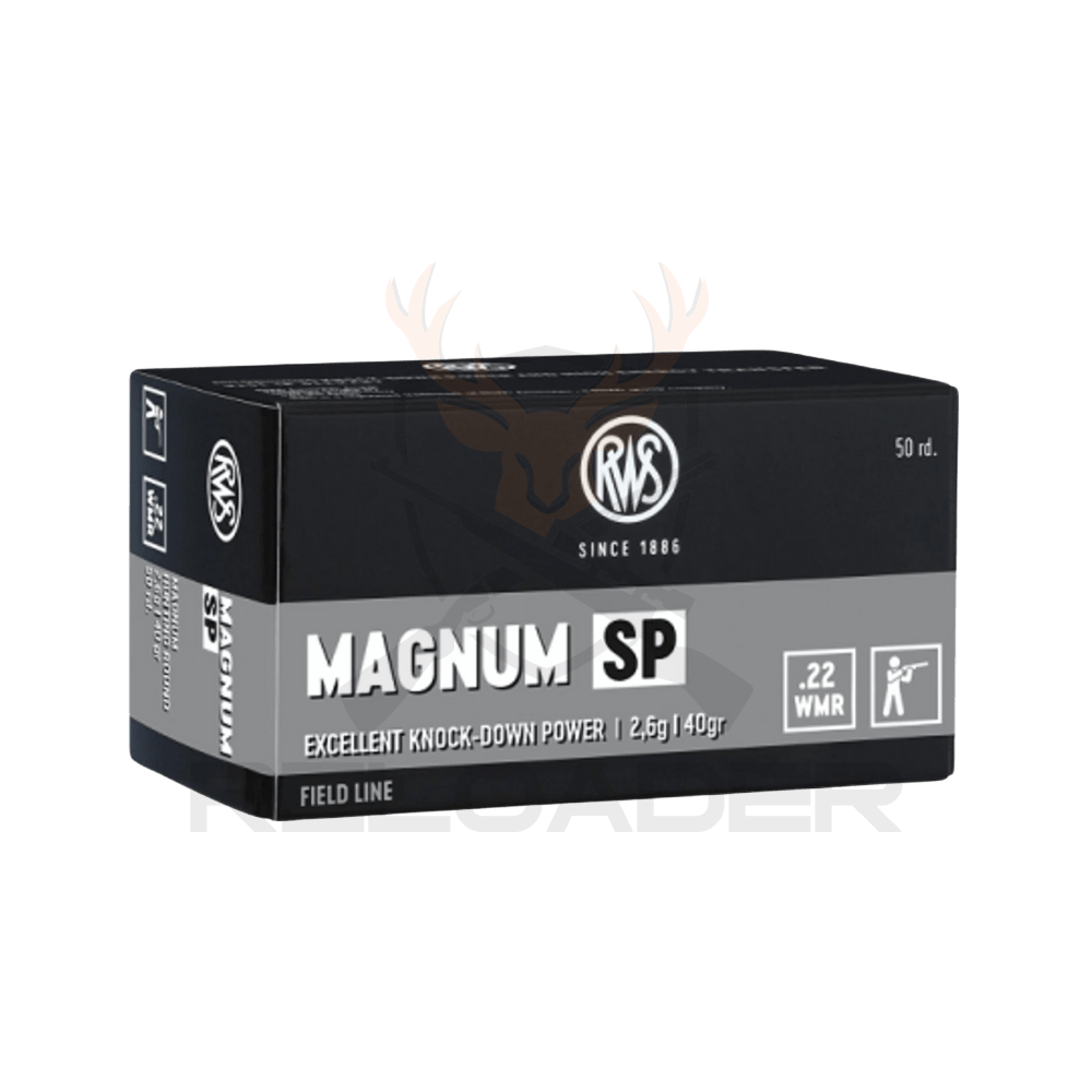 Malokalibarsko RWS kal.22 Magnum SP (TM) 40grs.
