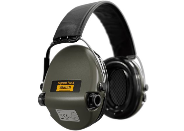 Antifoni Sordin Supreme Pro X, kožni, zeleni