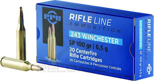 Karabinsko PPU kal.243 Win. SP 6.5g./100grs.