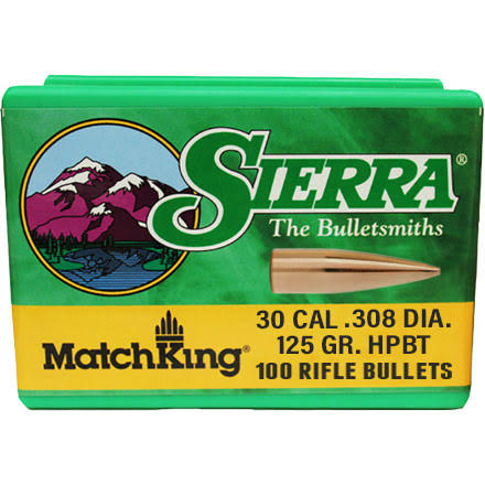 Zrno Sierra kal.30 Match king HPBT 125grs. (100 kom)