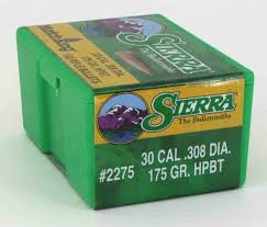 Zrno Sierra kal.30 SMK 175grs. (100 kom.)