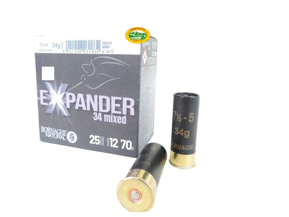 Sačmeno Bornaghi kal.12/70 Expander MIX 2.4mm-2.9mm 34g.