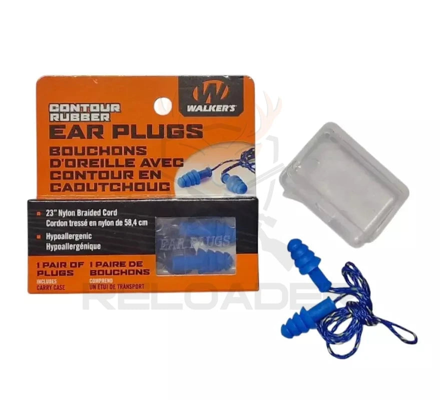 Čepići za uši Walkers, gumeni na uzici