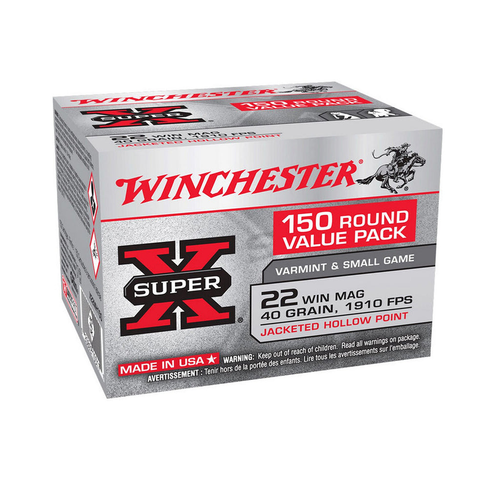 Malokalibarsko Winchester kal.22 WMR Super-X JHP 40 grs.