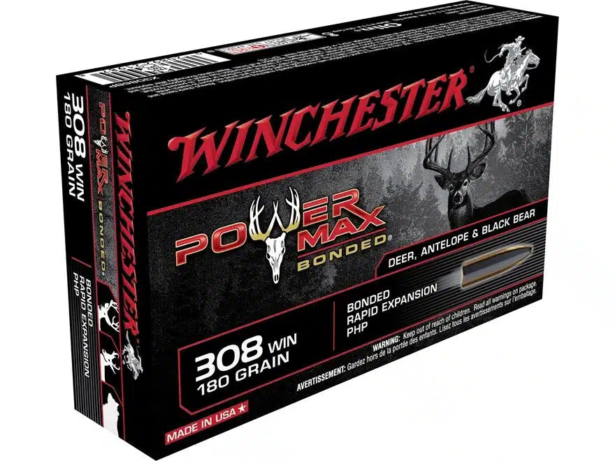 Karabinsko Winchester kal.308 Win. Power Max 180grs./11.7g.