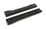 Rusan Picatinny šina za vojni Mauser K98 (sa izbočinom, sa rupama B=105 L=148=