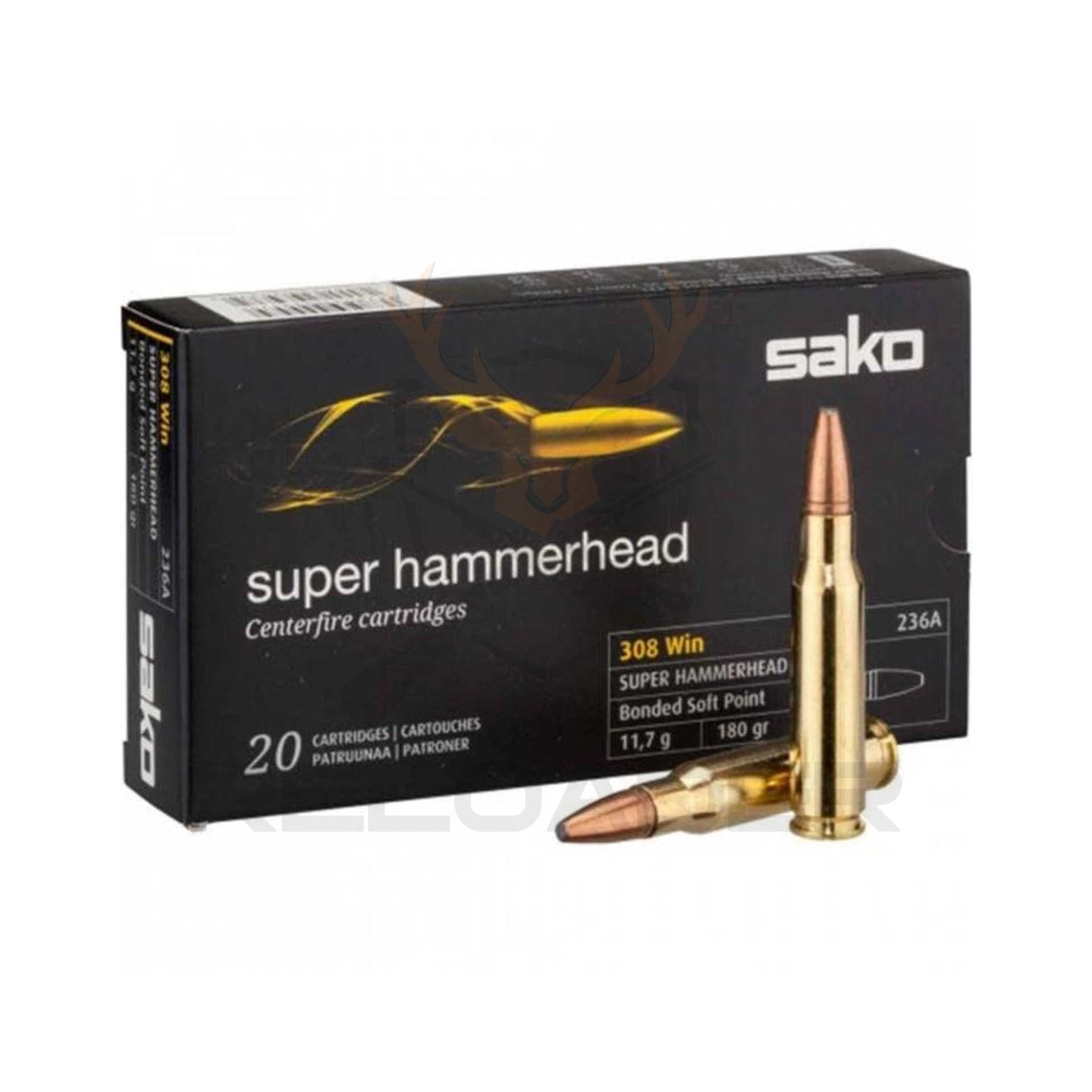 Karabinsko Sako kal.308 Win. Super Hammerhead 11.7g