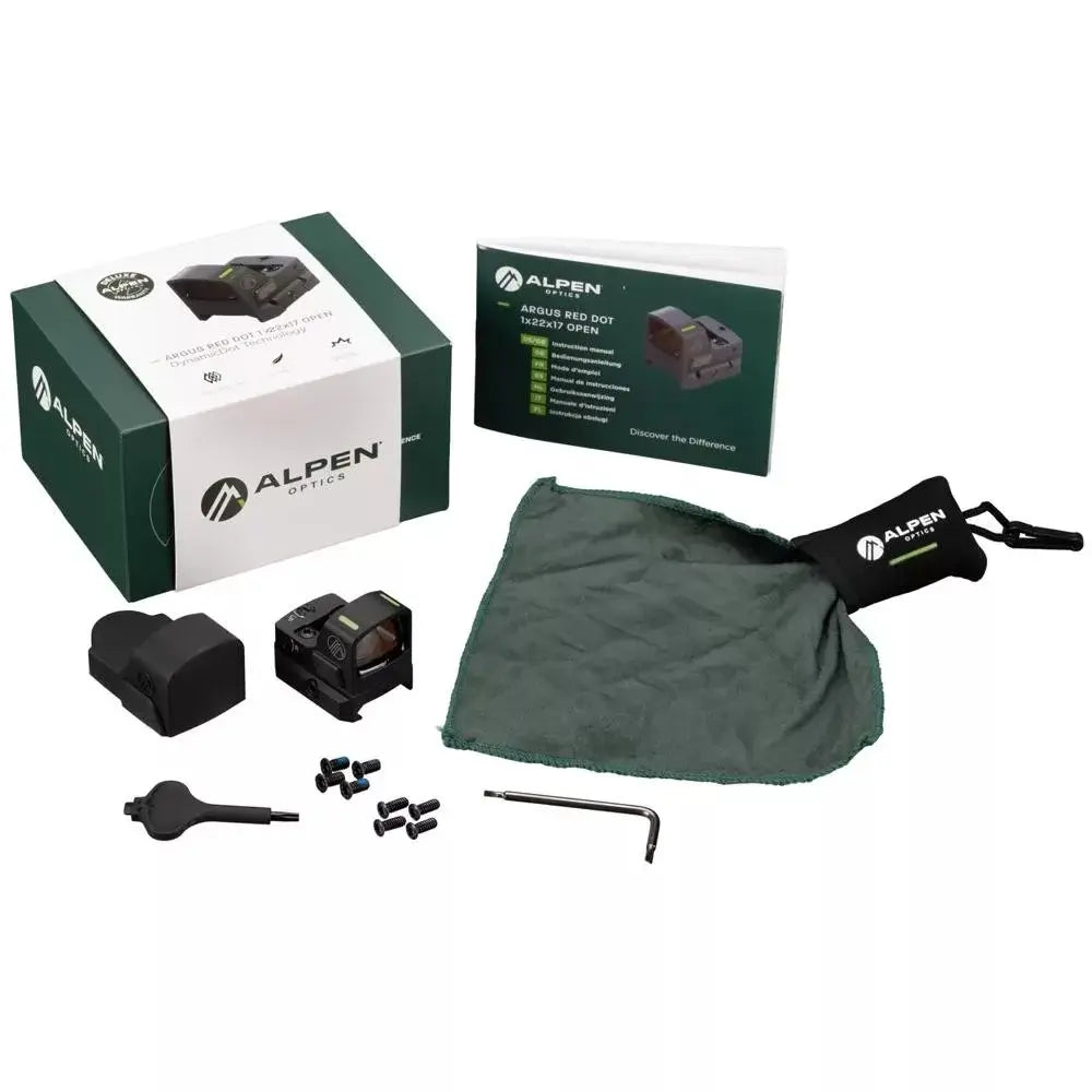 Crvena točka Alpen Optics ARGUS 1x22x17 open