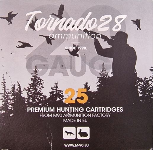 Sačmeno M-90 Tornado 28 kal.20/70/0  3.9 mm 28g.