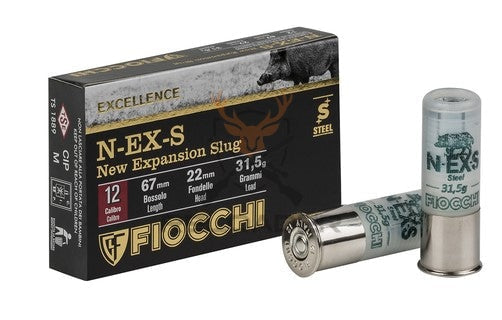 Sačmeno Fiocchi kal.12/67 N-EX-S Steel Potkalibarna kugla 31.5g.