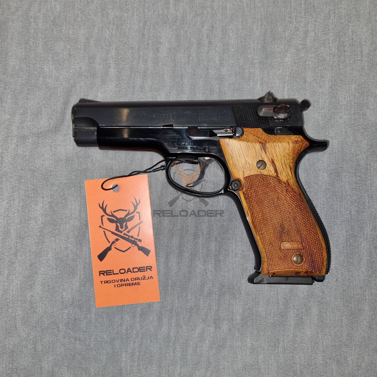 Pištolj Smith& Wesson M39-2 kal.9mm dugi (Parabellum/Luger) (U/0160/26)