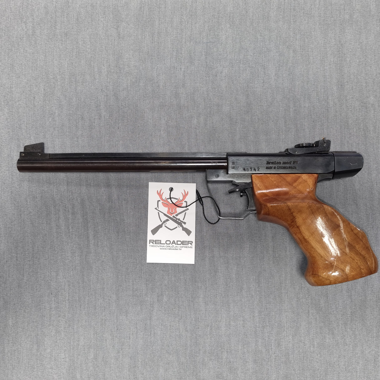 Pištolj Drulov M75 kal.22 short (U/0173/26)