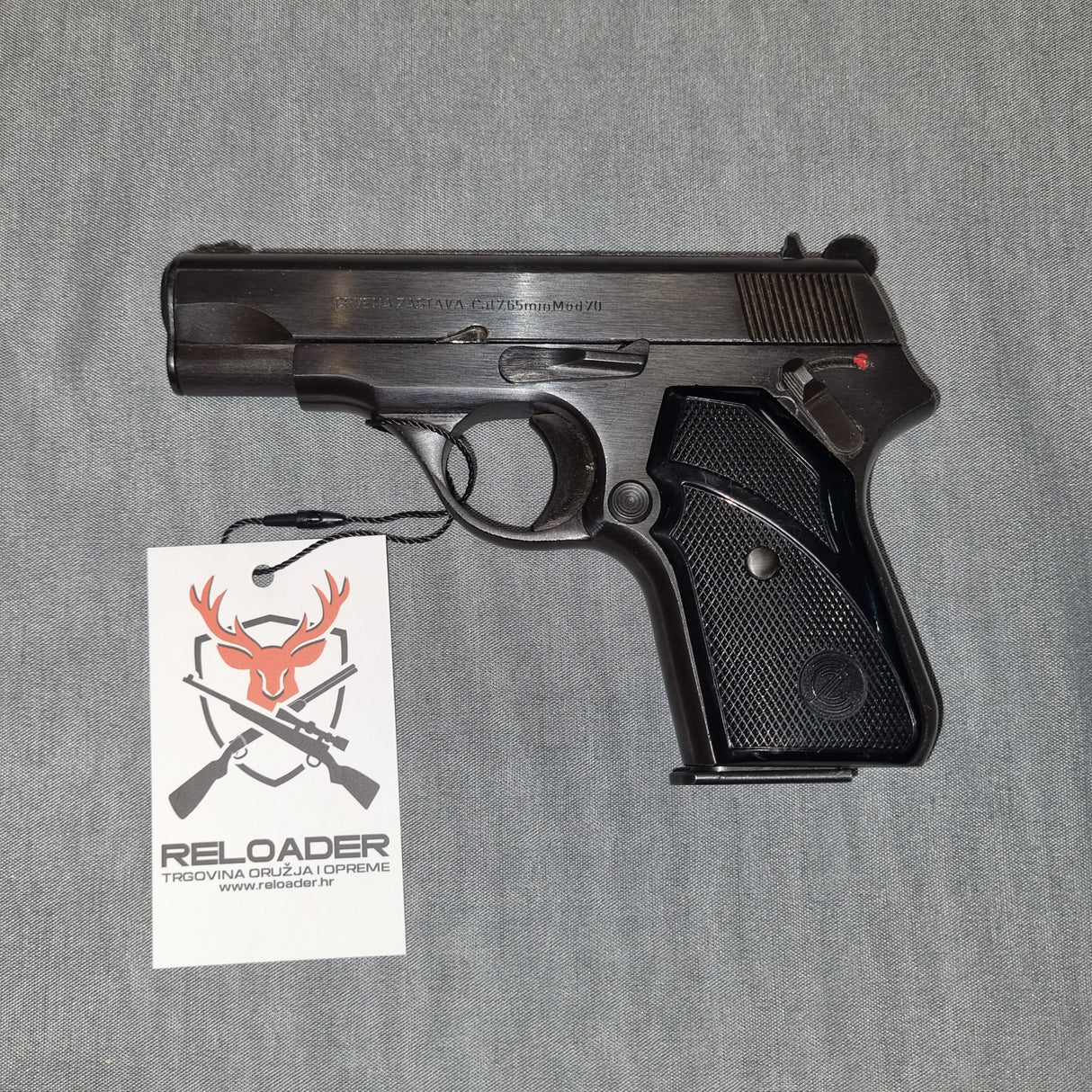 Pištolj Crvena Zastava M70 kal. 7.65 Browning/.32 AUTO (U/0174/26)