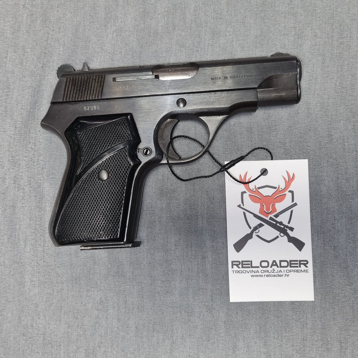 Pištolj Crvena Zastava M70 kal. 7.65 Browning/.32 AUTO (U/0174/26)