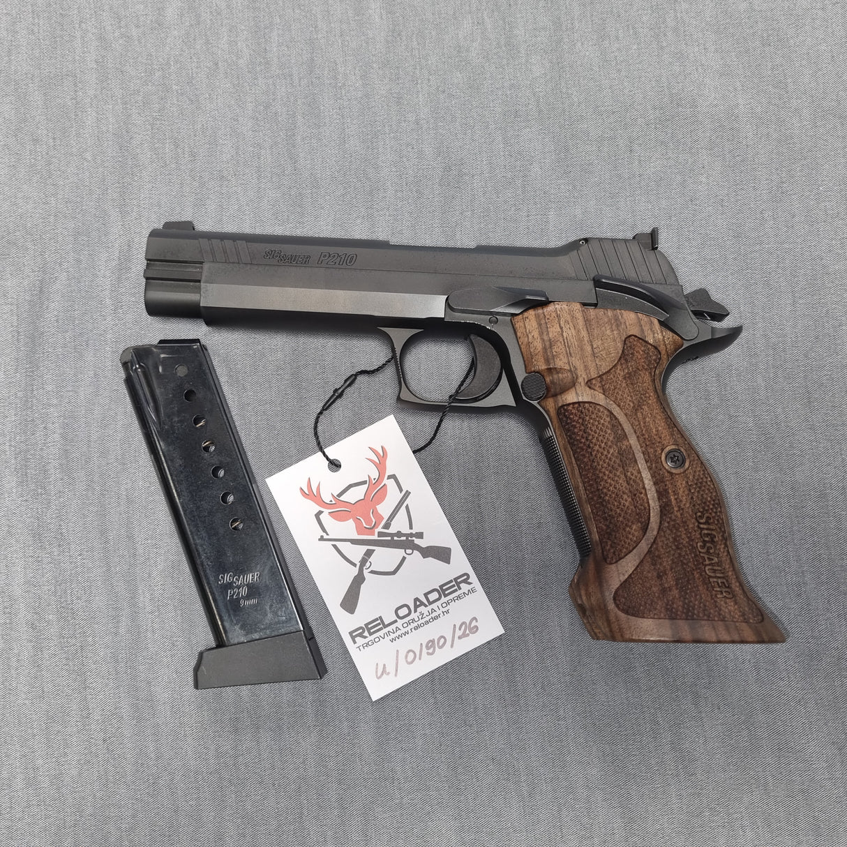 Sig Sauer P210 kal. 9x19 (U/0190/26)