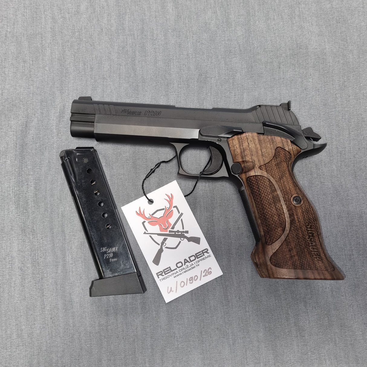 Sig Sauer P210 kal. 9x19 (U/0190/26)