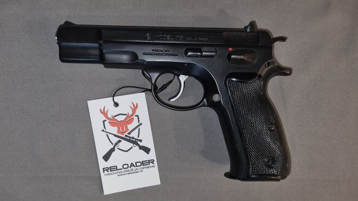 Pištolj Češka Zbrojovka M75 kal.9x19 (U/0223/26)
