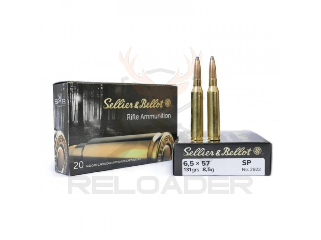 Karabinsko S&B kal.6.5x57 R SP 131 grs./8.5g.