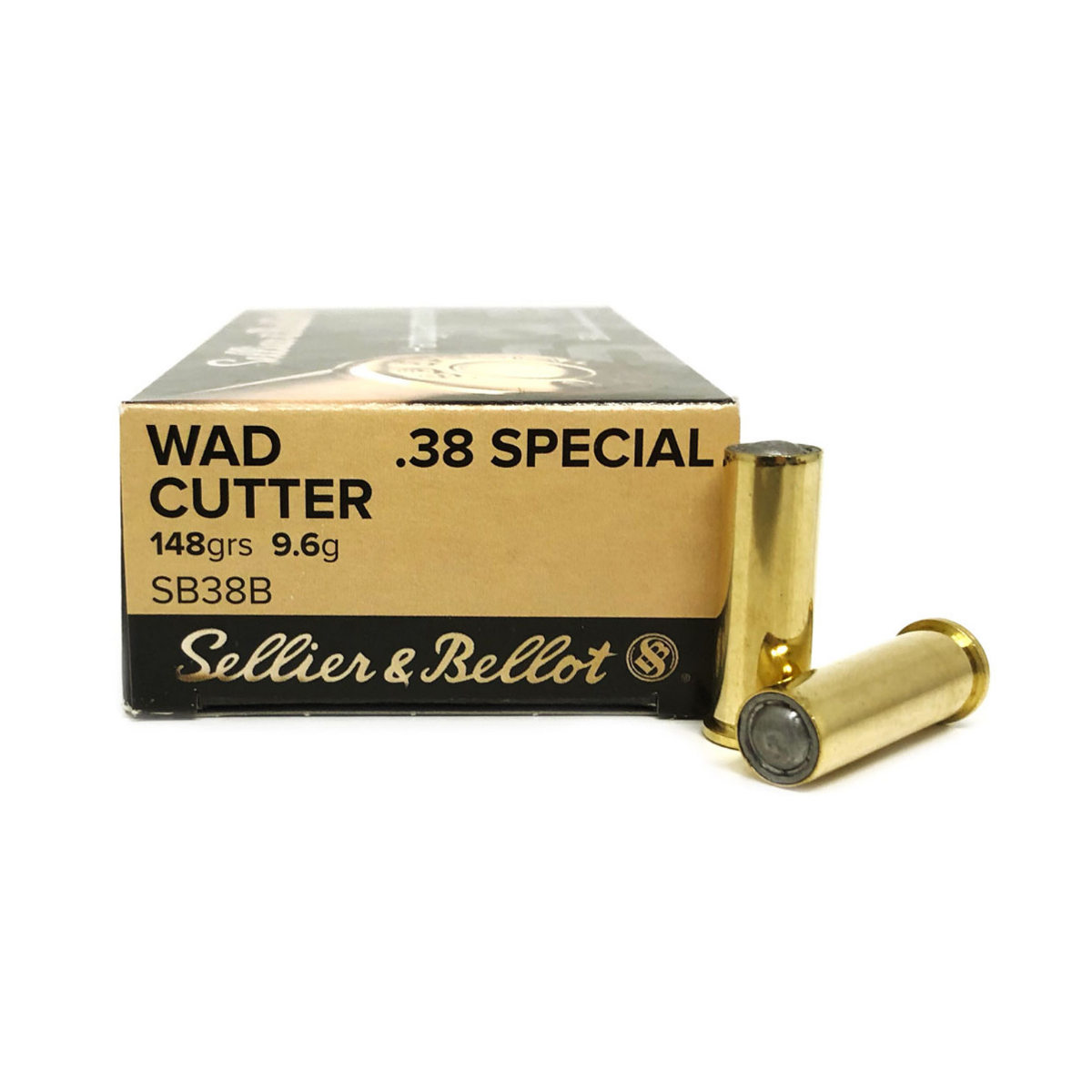 Revolversko S&B kal.38 Special WC 9.6g