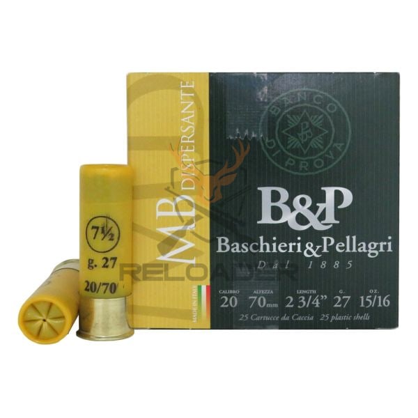 Sačmeno B&P kal.20/70 3MB disp., 2.4mm 27g.
