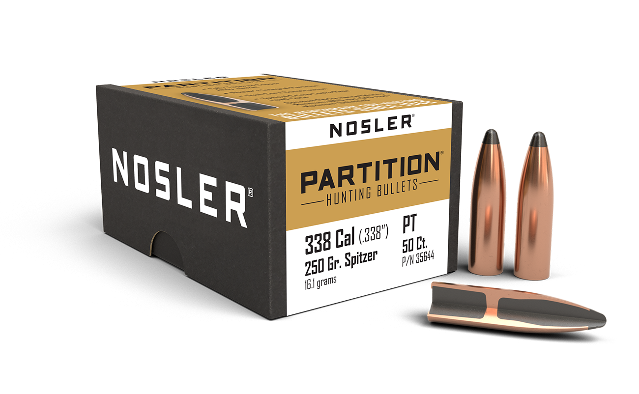 Zrno Nosler kal.338 Partition Spitzer 250 grs. (50 kom)