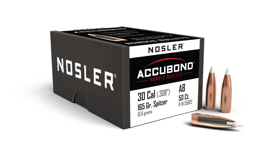 Zrno Nosler kal.30 Accubond 165 grs. (50 kom)