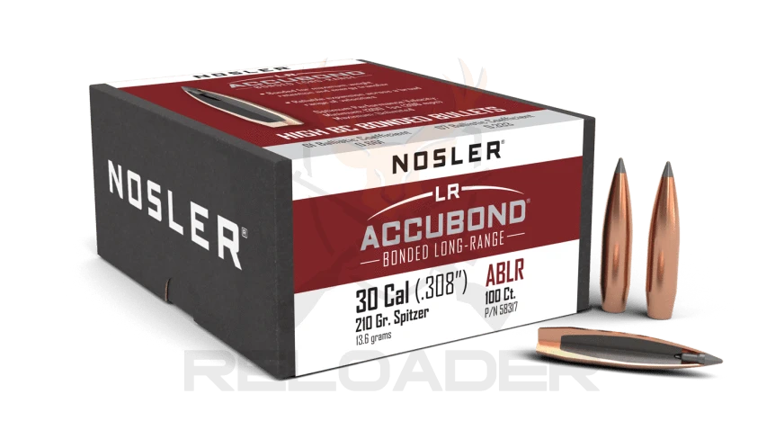 Zrno Nosler kal.30 Accubond LongRange 100 kom.