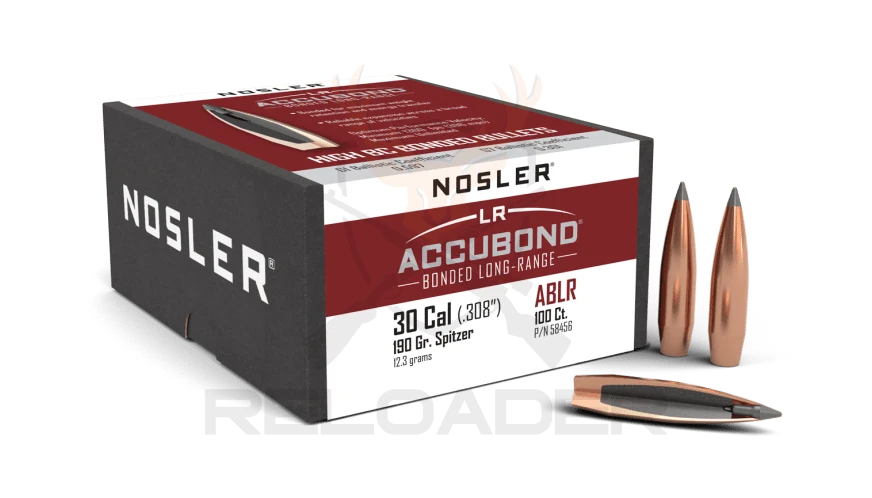 Zrno Nosler kal.30 Accubond LongRange 100 kom.