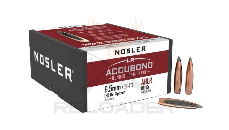 Zrno Nosler kal.264/6.5mm Accubond Long Range 100 kom.