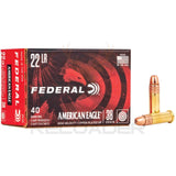 Malokalibarsko Federal American Eagle .22 LR Copper P HP 38 grs.
